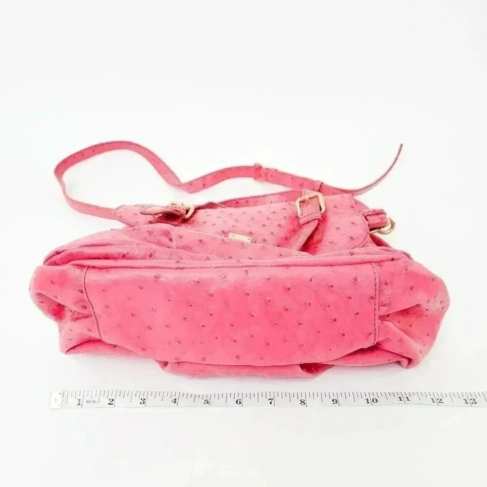 MARC JACOBS Ozzie Aurora Rock Lobster Ostrich Tote Should Bag - Picture 10 of 11